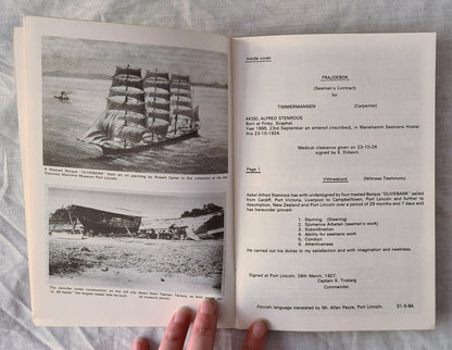 A Man of Tall Ships & Small Wooden Boats by C. E. (Ned) Holland
