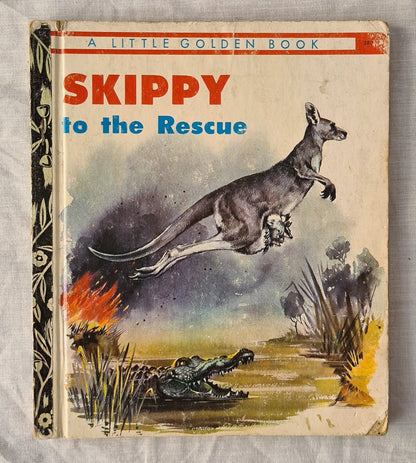 Skippy to the Rescue  by Victor Barnes  Illustrated by Walter Stackpool  (A Little Golden Book)