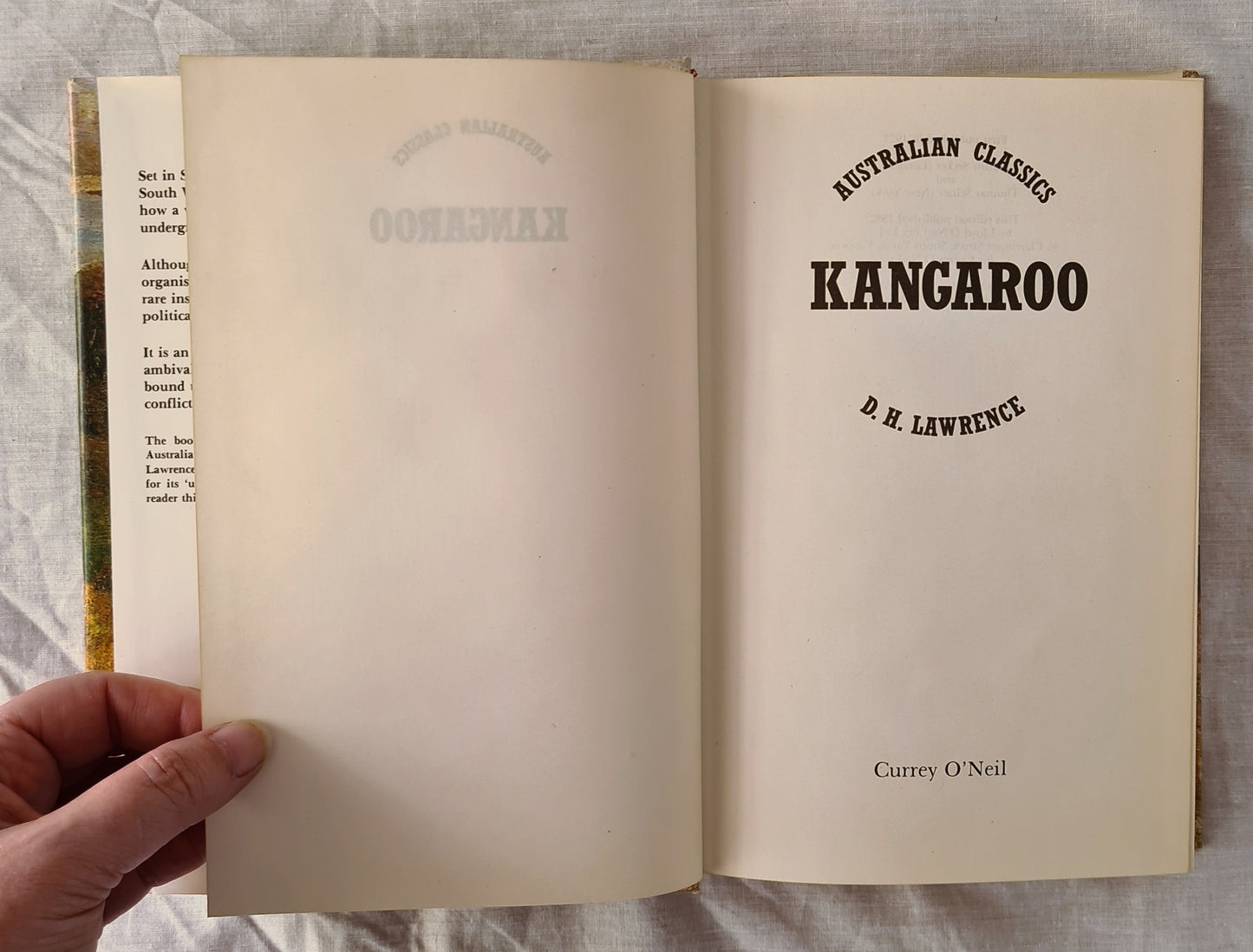 Kangaroo by D. H. Lawrence