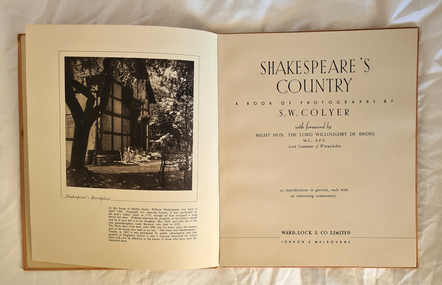 Shakespeare’s Country by S. W. Colyer
