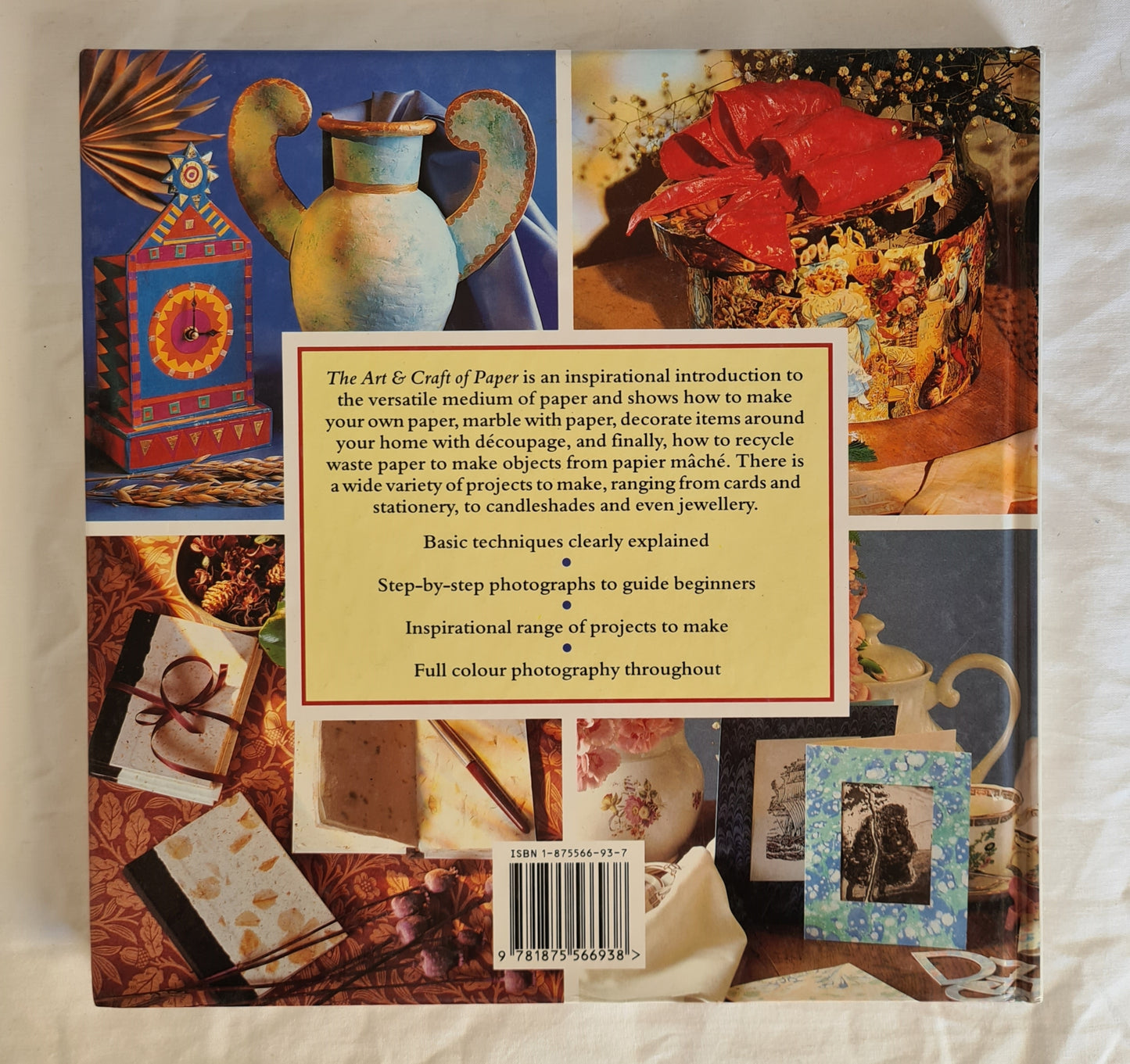 The Art & Craft of Paper by Marion Elliot, Joanna Jones, Jane Mansfield and Solveig Stone