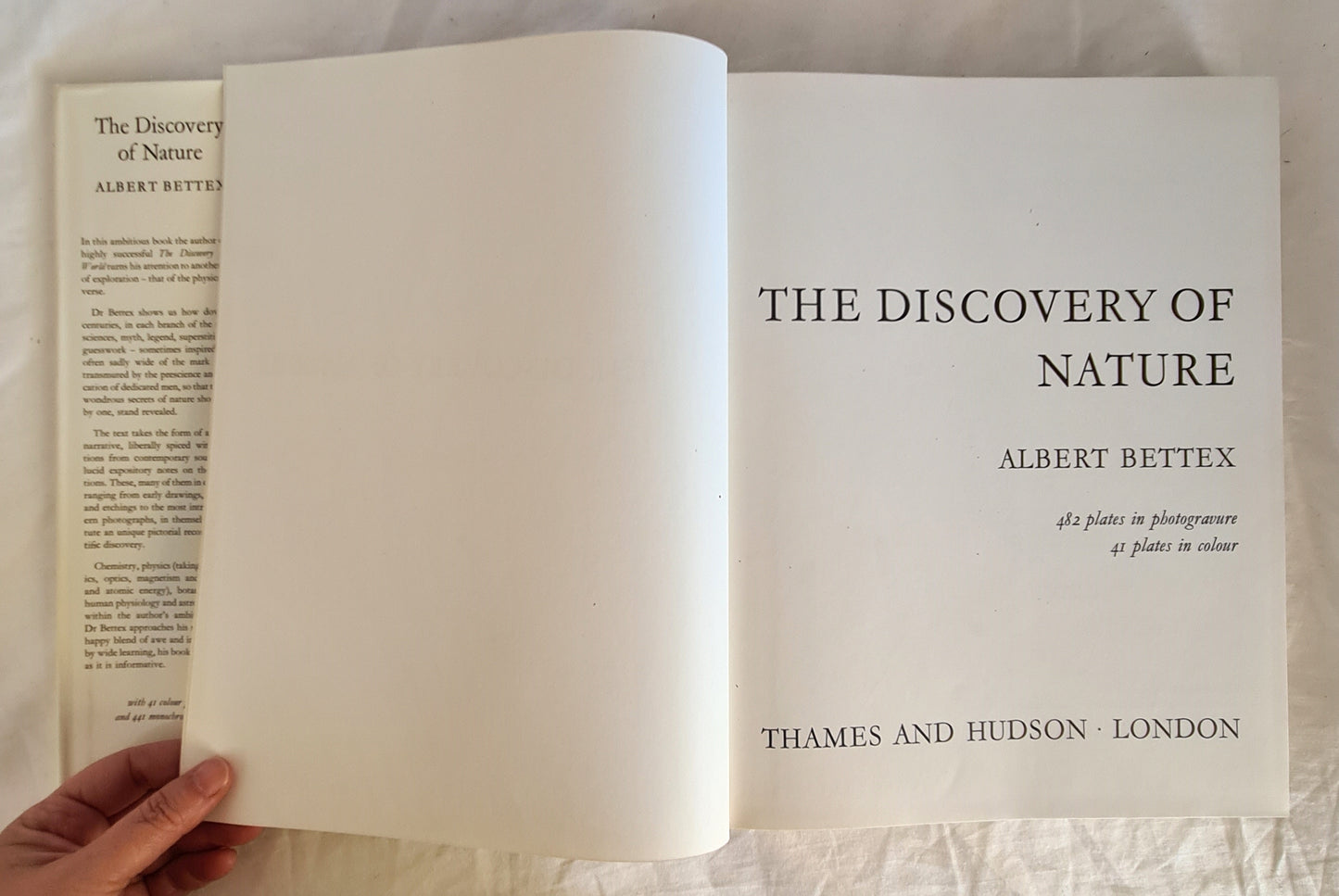 The Discovery of Nature by Albert Bettex
