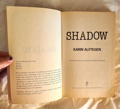 Shadow by Karin Alvtegen