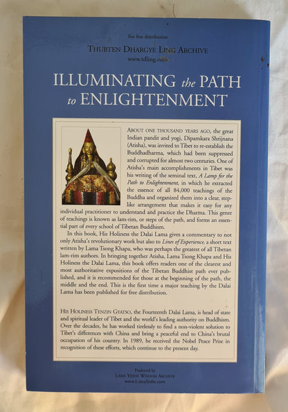 Illuminating the Path to Enlightenment by Tenzin Gyatso