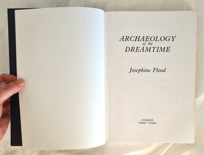 Archaeology of the Dreamtime by Josephine Flood