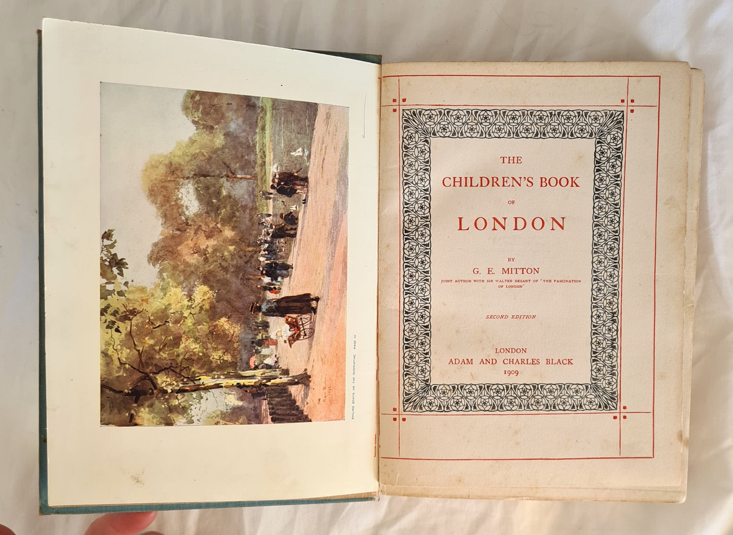 The Children’s Book of London by G. E. Mitton