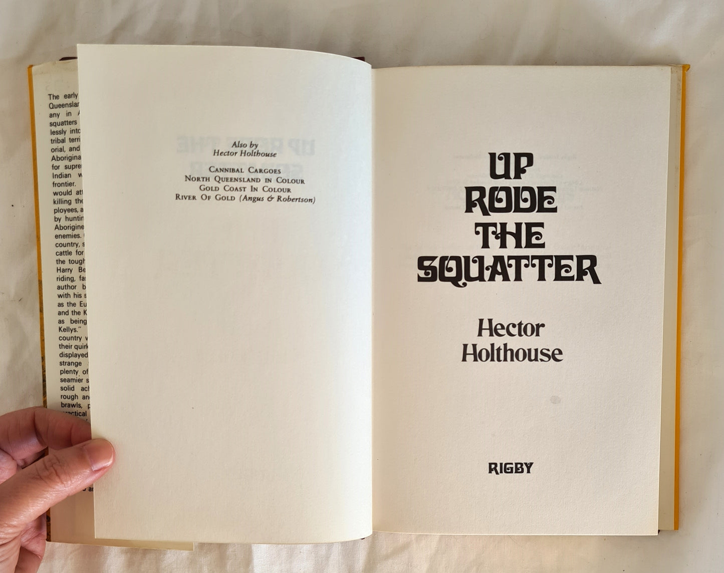 Up Rode The Squatter by Hector Holthouse