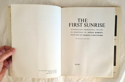 The First Sunrise by Ainslie Roberts and Charles P. Mountford