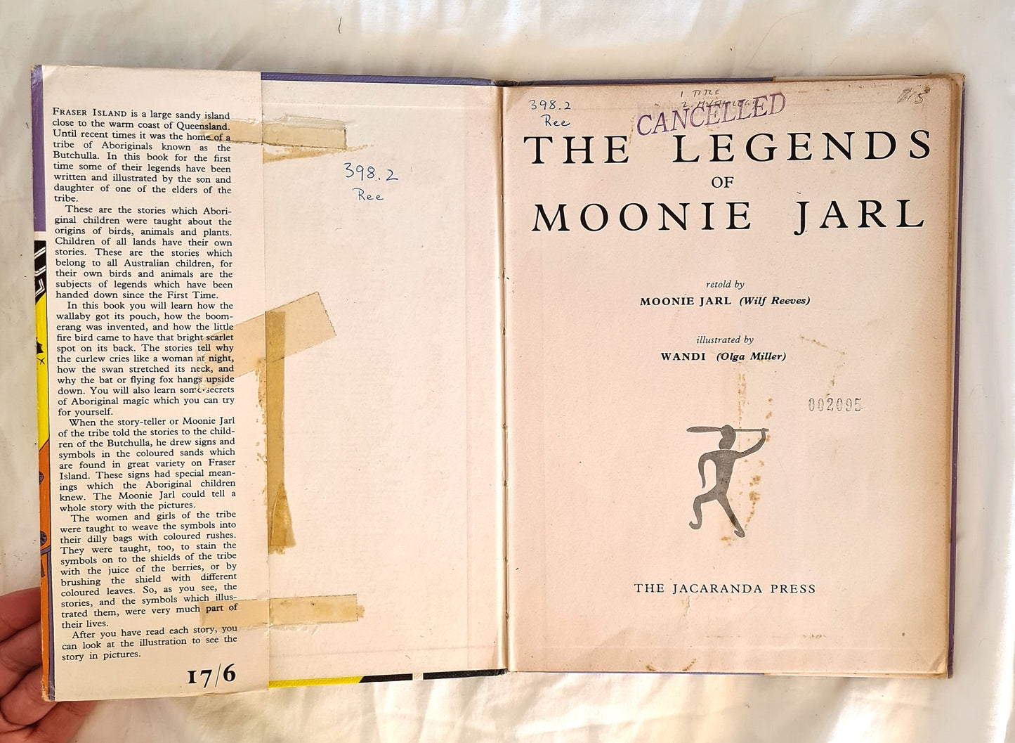The Legends of Moonie Jarl by Moonie Jarl (Wilf Reeves) and Wandi (Olga Miller)