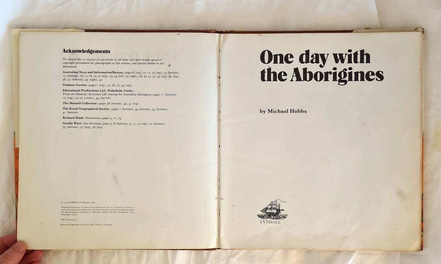 One Day with The Aborigines by Michael Hobbs