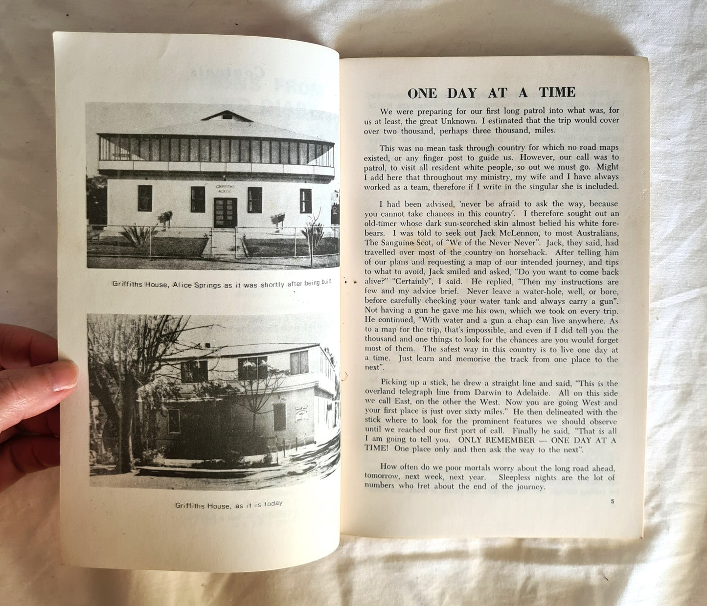 Reflections From An Inland Diary by Rev. Harry Griffiths “Griff”