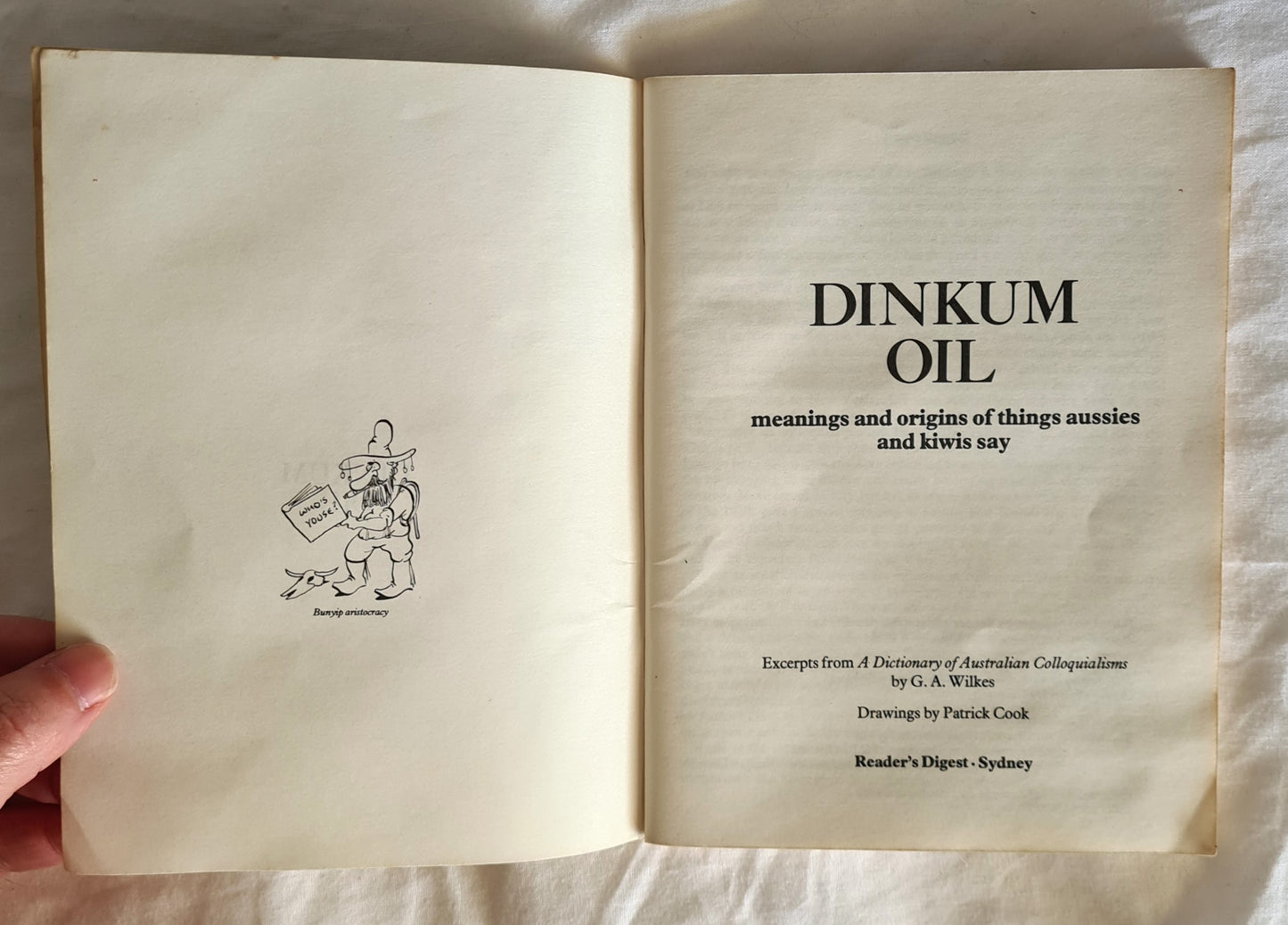 Dinkum Oil Reader’s Digest by Patrick Cook
