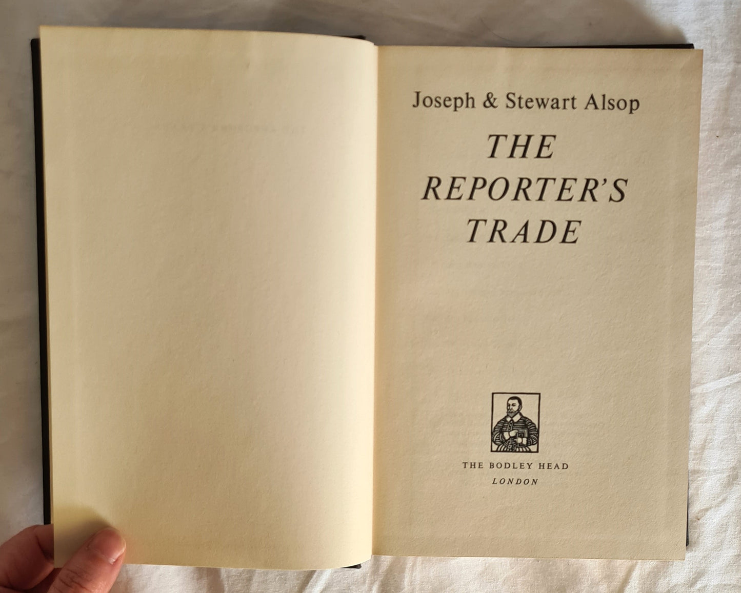 The Reporter’s Trade by Joseph and Stewart Alsop