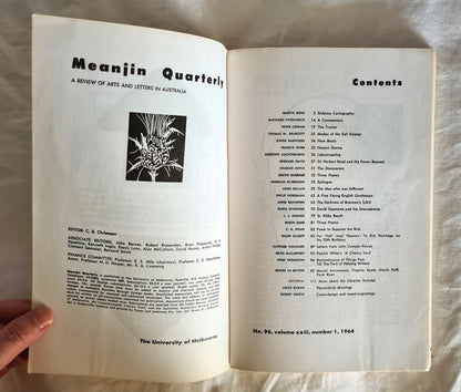 Meanjin Quarterly by C. B. Christesen