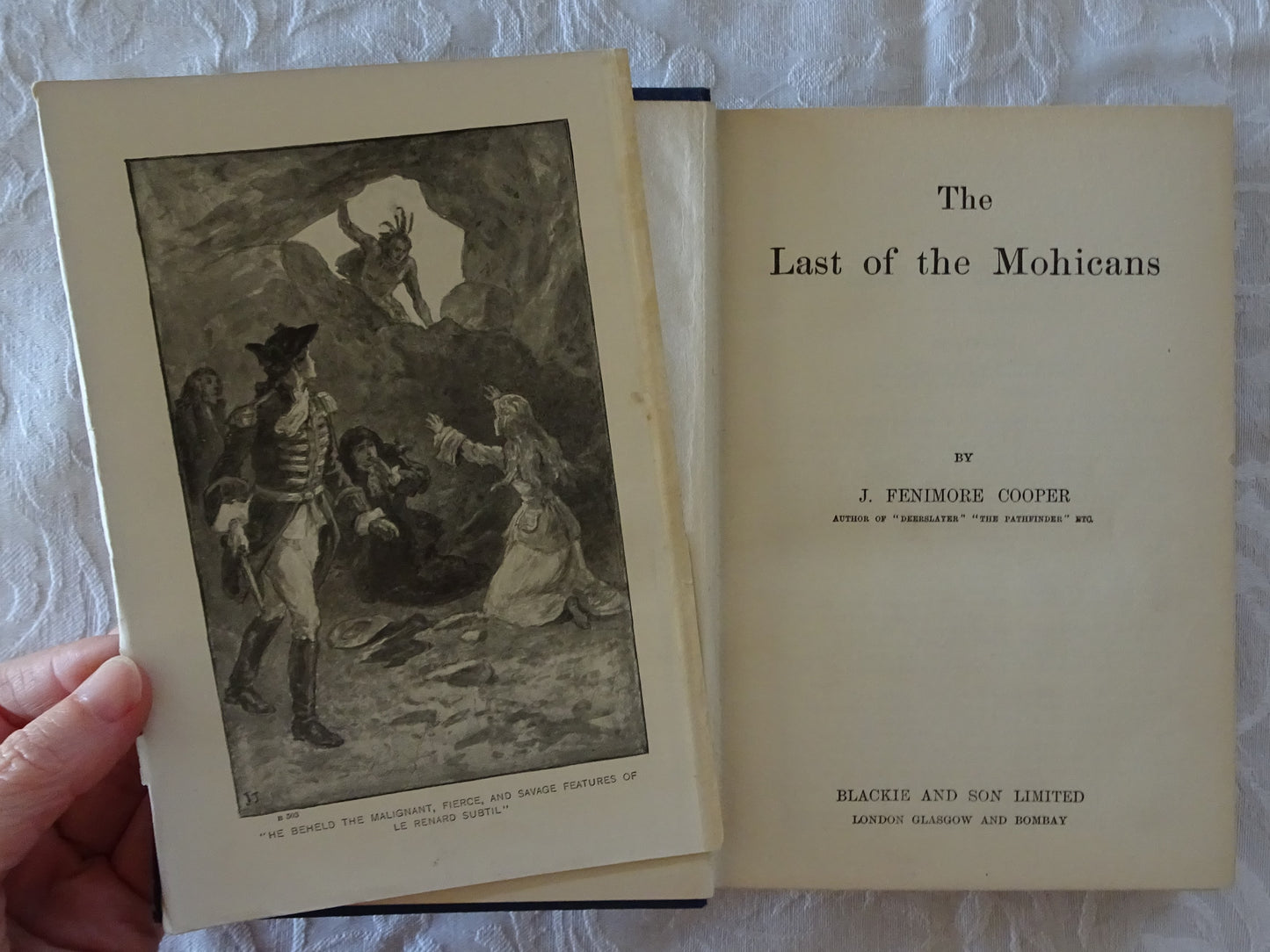 The Last of the Mohicans  by J. Fenimore Cooper