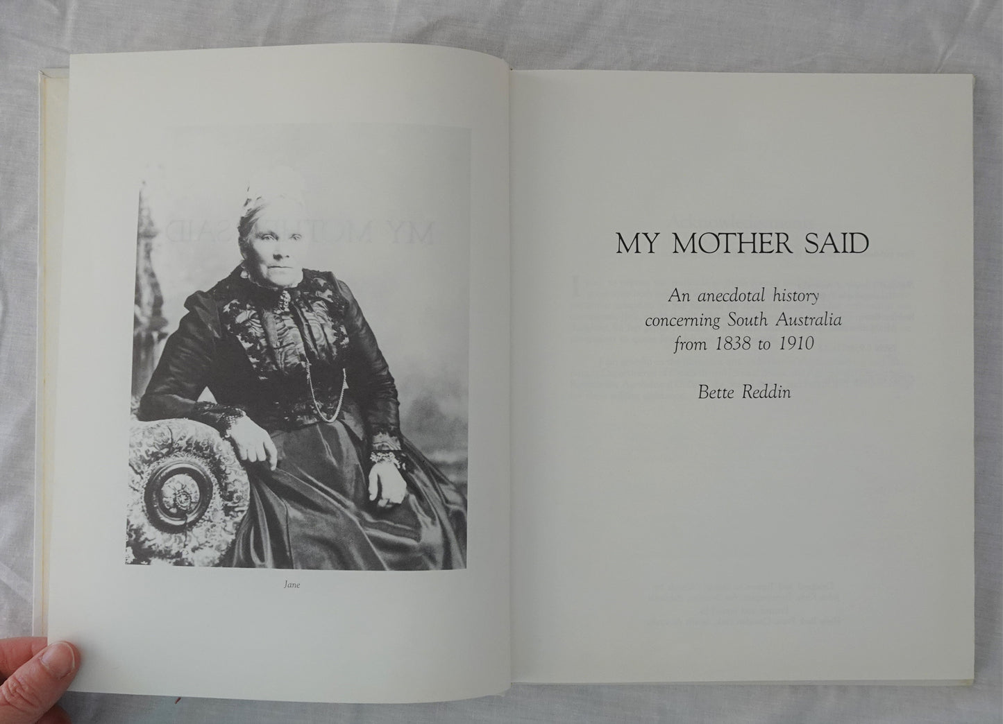 My Mother Said by Bette Reddin