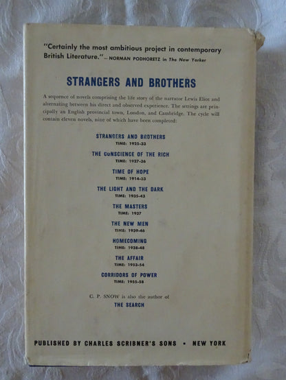 Strangers And Brothers by C. P. Snow