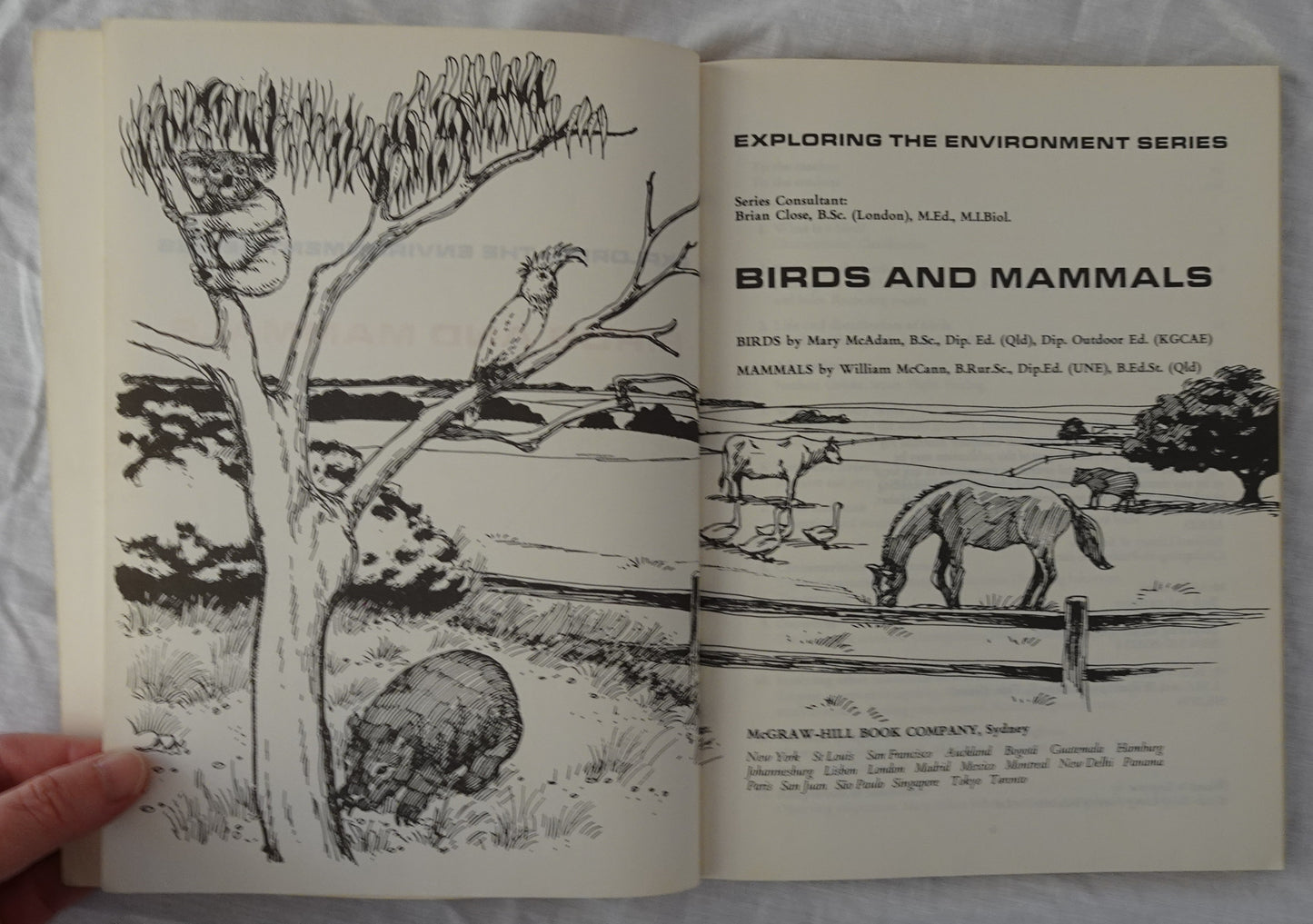 Birds and Mammals by Mary McAdam and William McCann