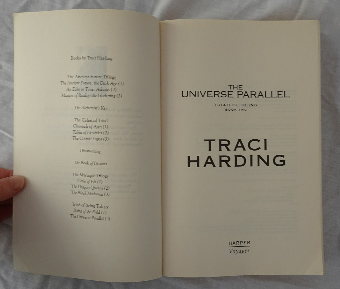 The Universe Parallel by Traci Harding