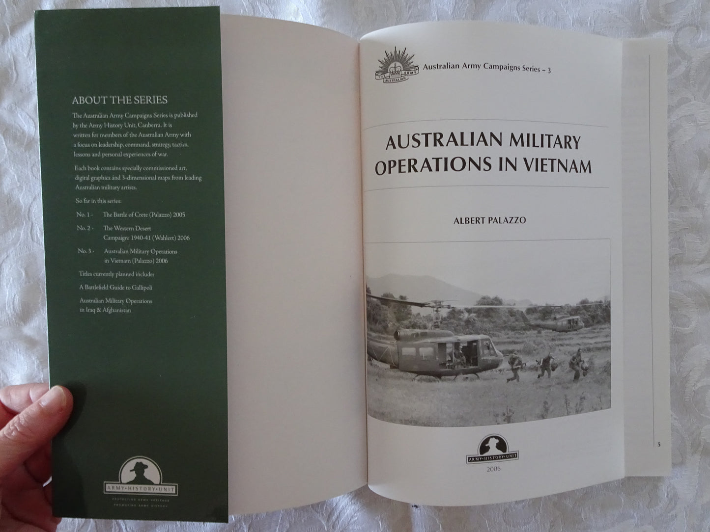 Australian Military Operations in Vietnam by Albert Palazzo