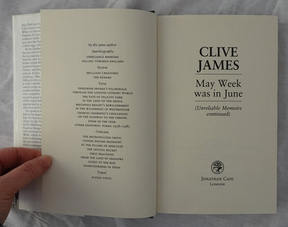May Week Was in June by Clive James