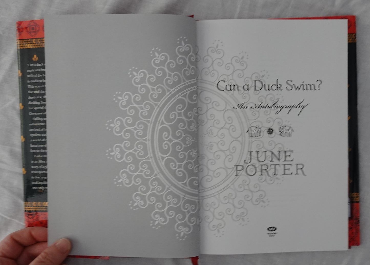 Can a Duck Swim? by June Porter