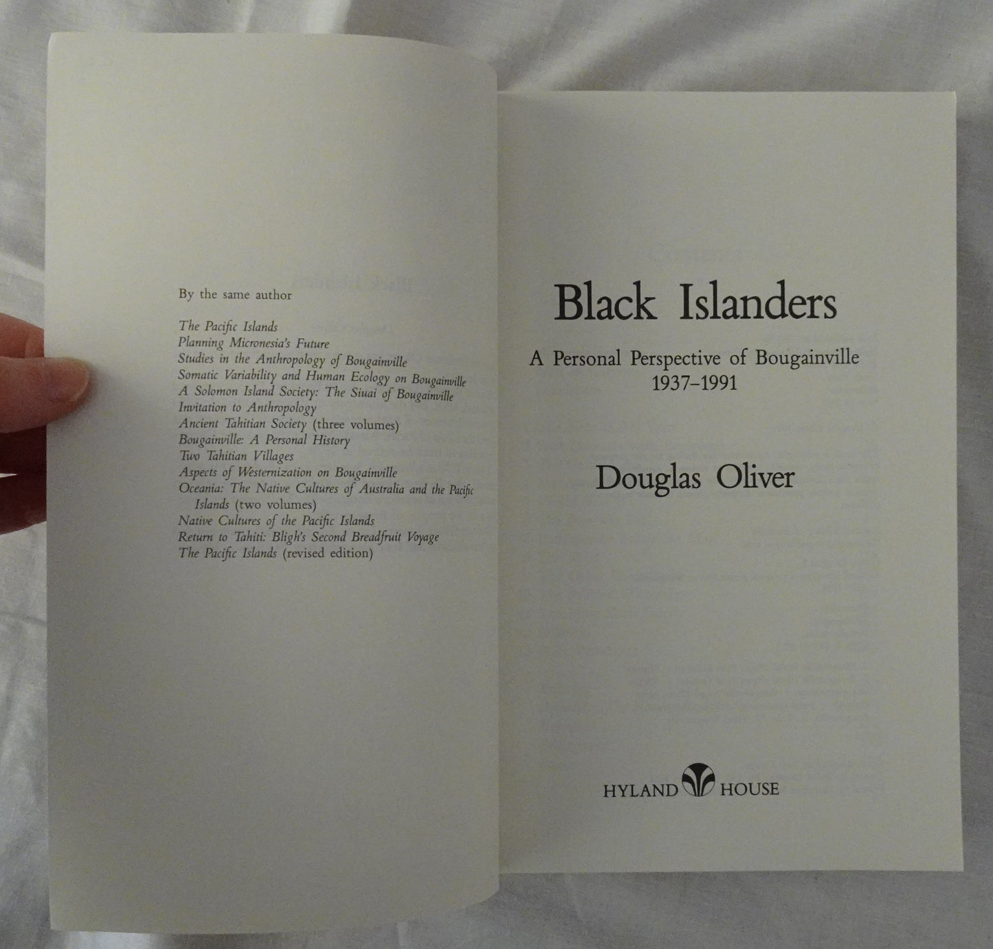 Black Islanders by Douglas Oliver