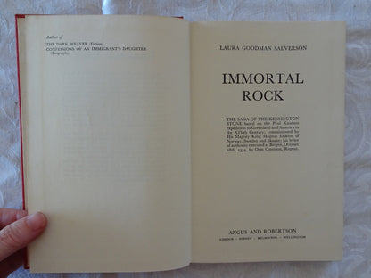 Immortal Rock  by Laura Goodman Salverson