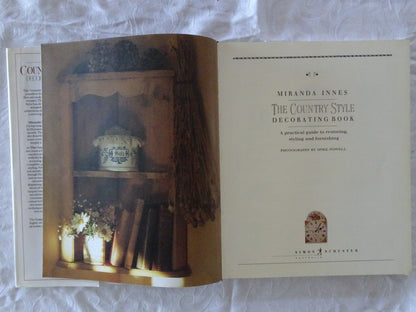 The Country Style Decorating Book by Miranda Innes