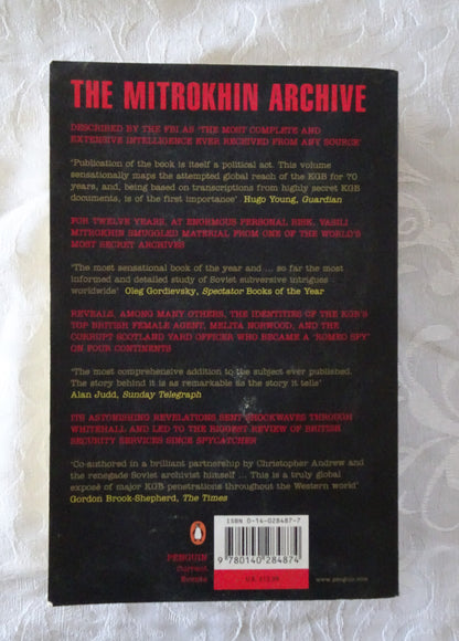 The Mitrokhin Archive by Christopher Andrew and Wasili Mitrokhin