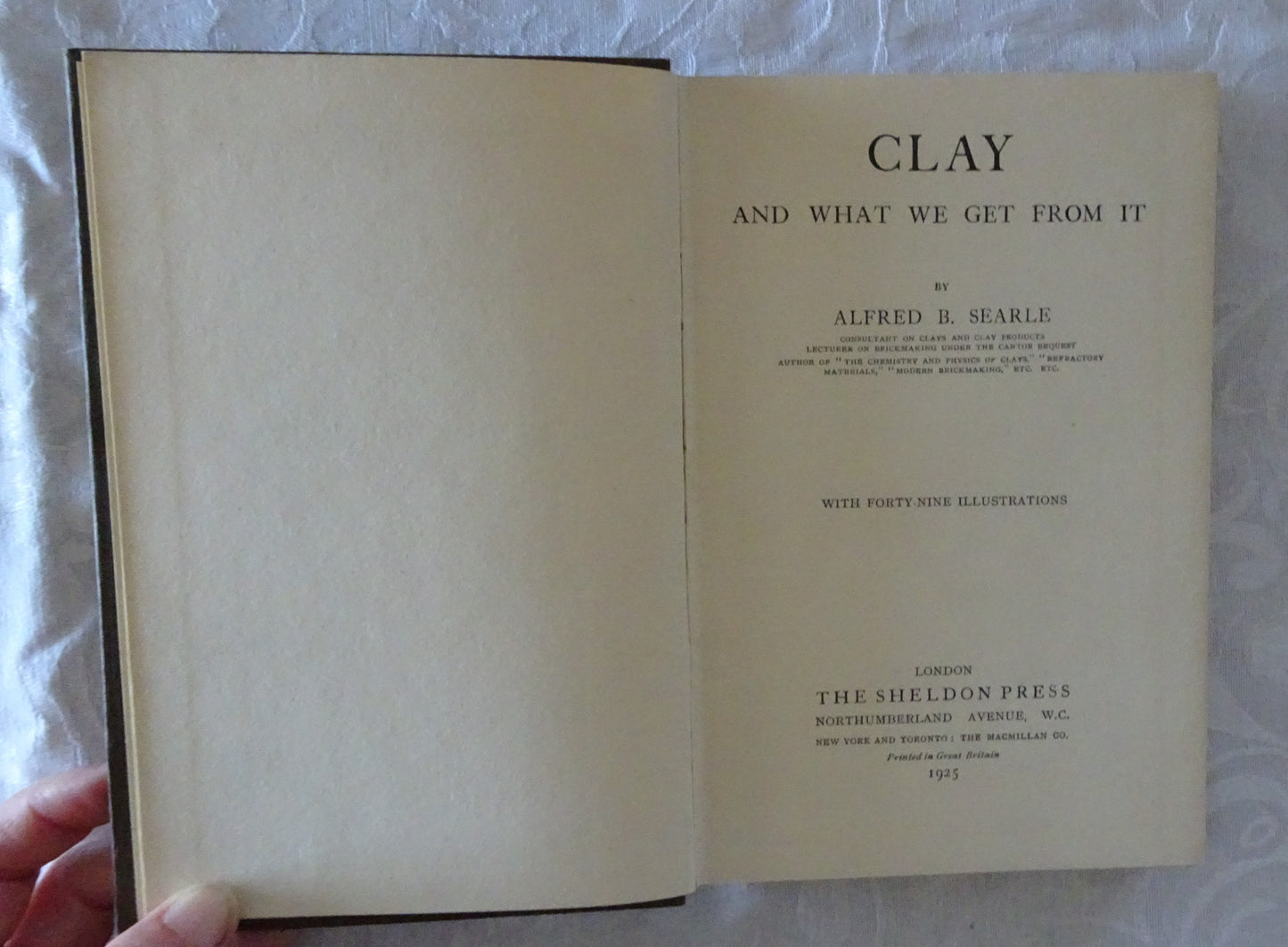 Clay and What We Get From It by Alfred B. Searle