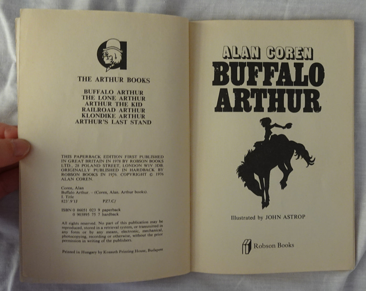 Buffalo Arthur by Alan Coren