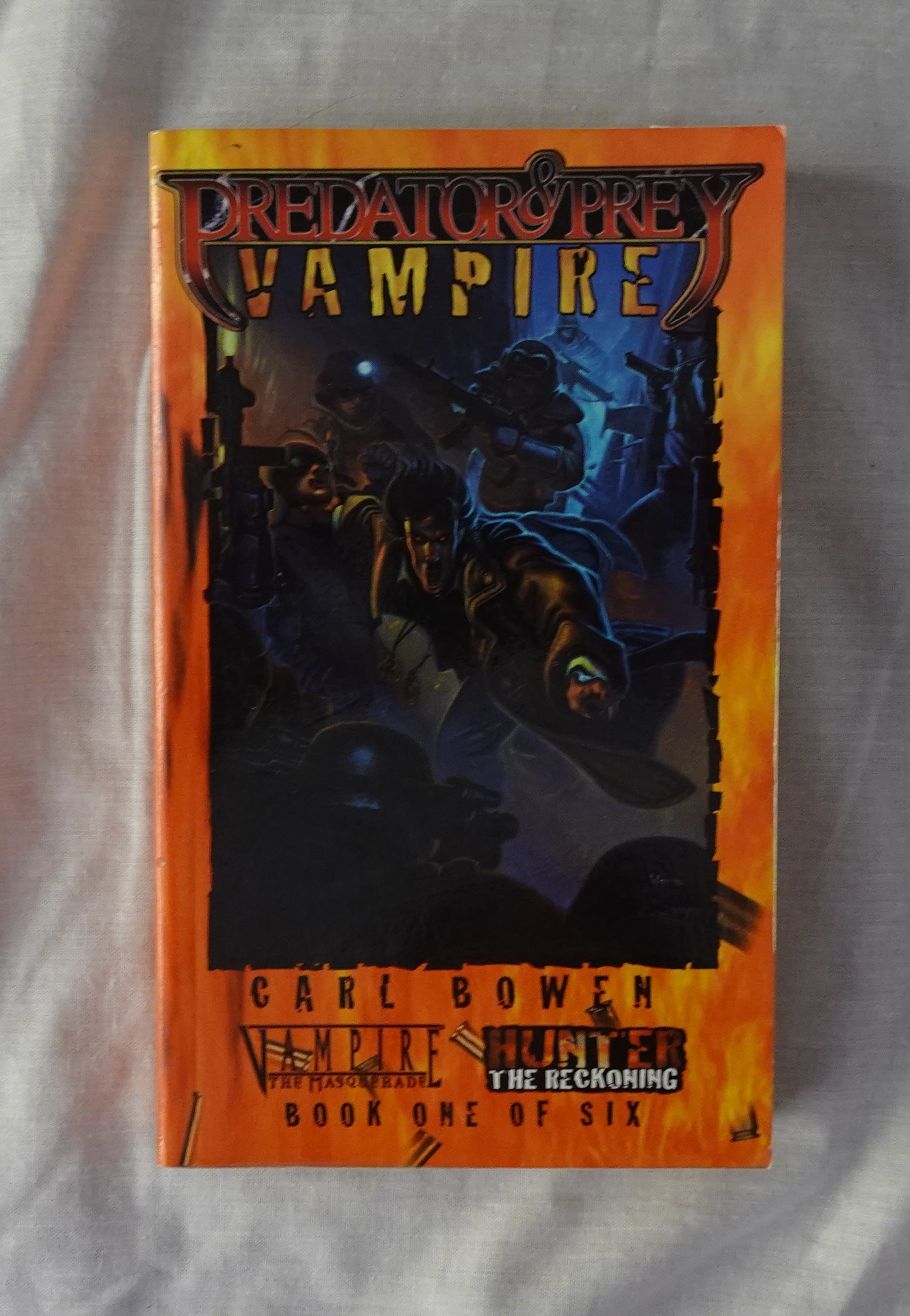 Vampire  Predator & Prey  Book One of Six  by Carl Bowen