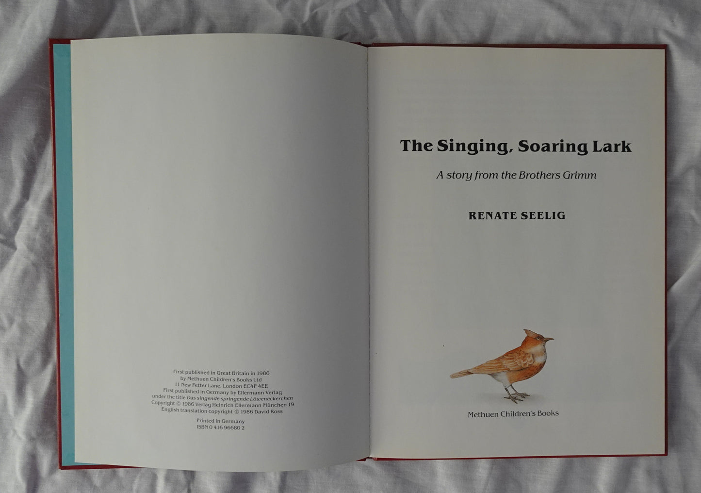 The Singing, Soaring Lark by Renate Seelig