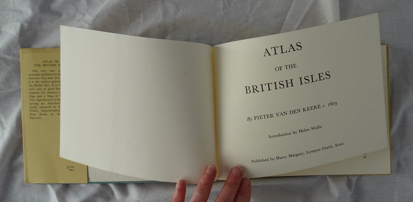 Atlas of the British Isles by Pieter Van Den Keere c1605