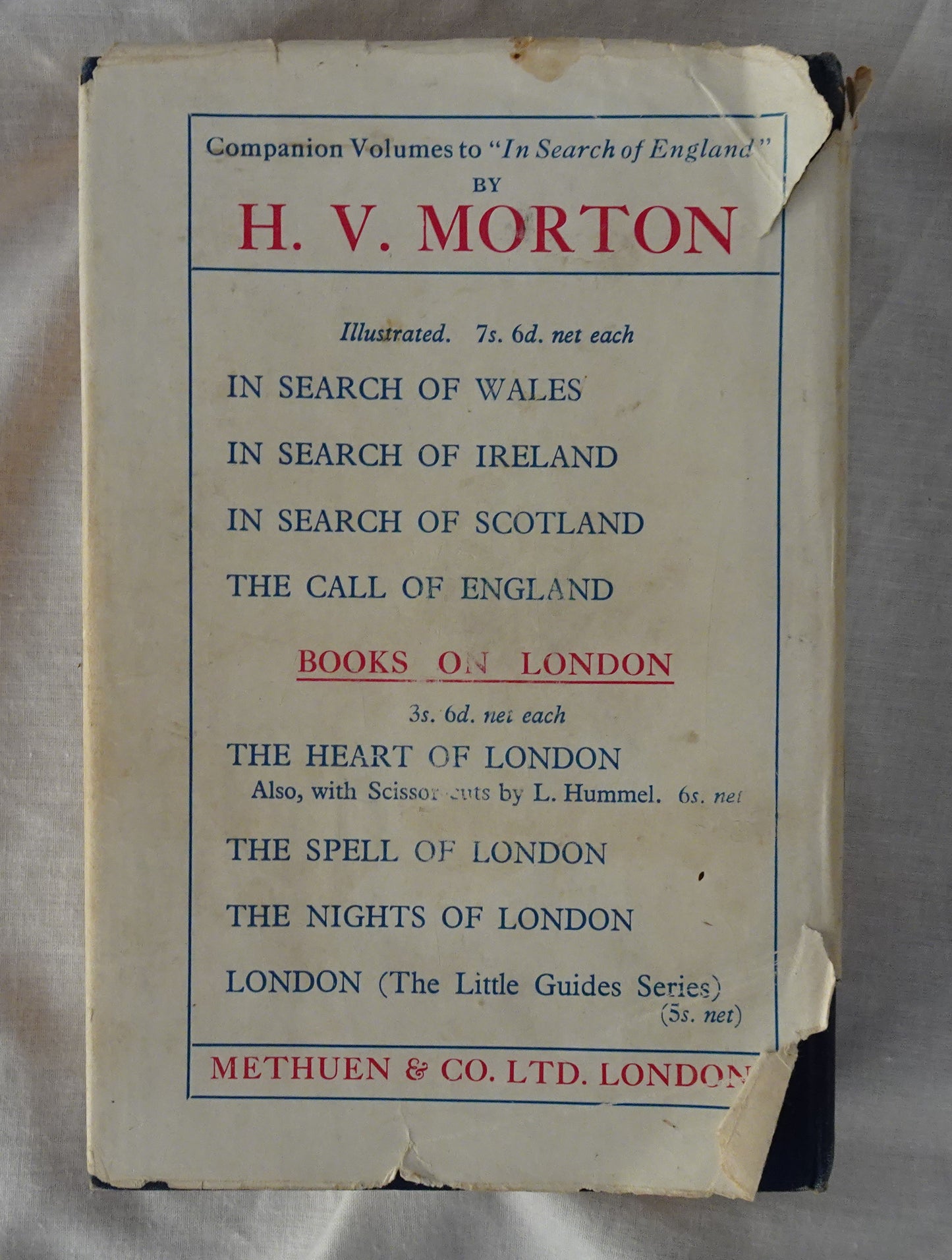 In Search of England by H. V. Morton
