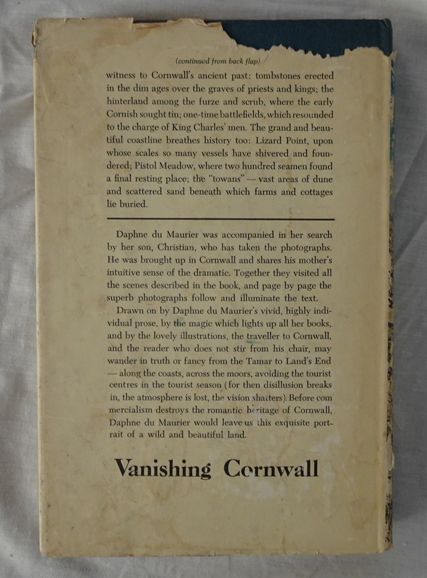 Vanishing Cornwall by Daphne du Maurier