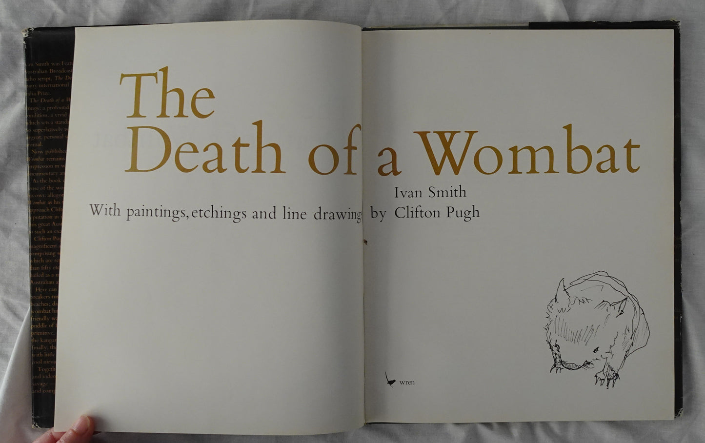 The Death of a Wombat by Ivan Smith