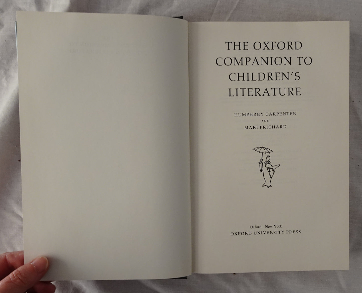 The Oxford Companion to Children’s Literature by Humphrey Carpenter and Mari Prichard
