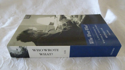 Who Wrote What? by Michael Cox