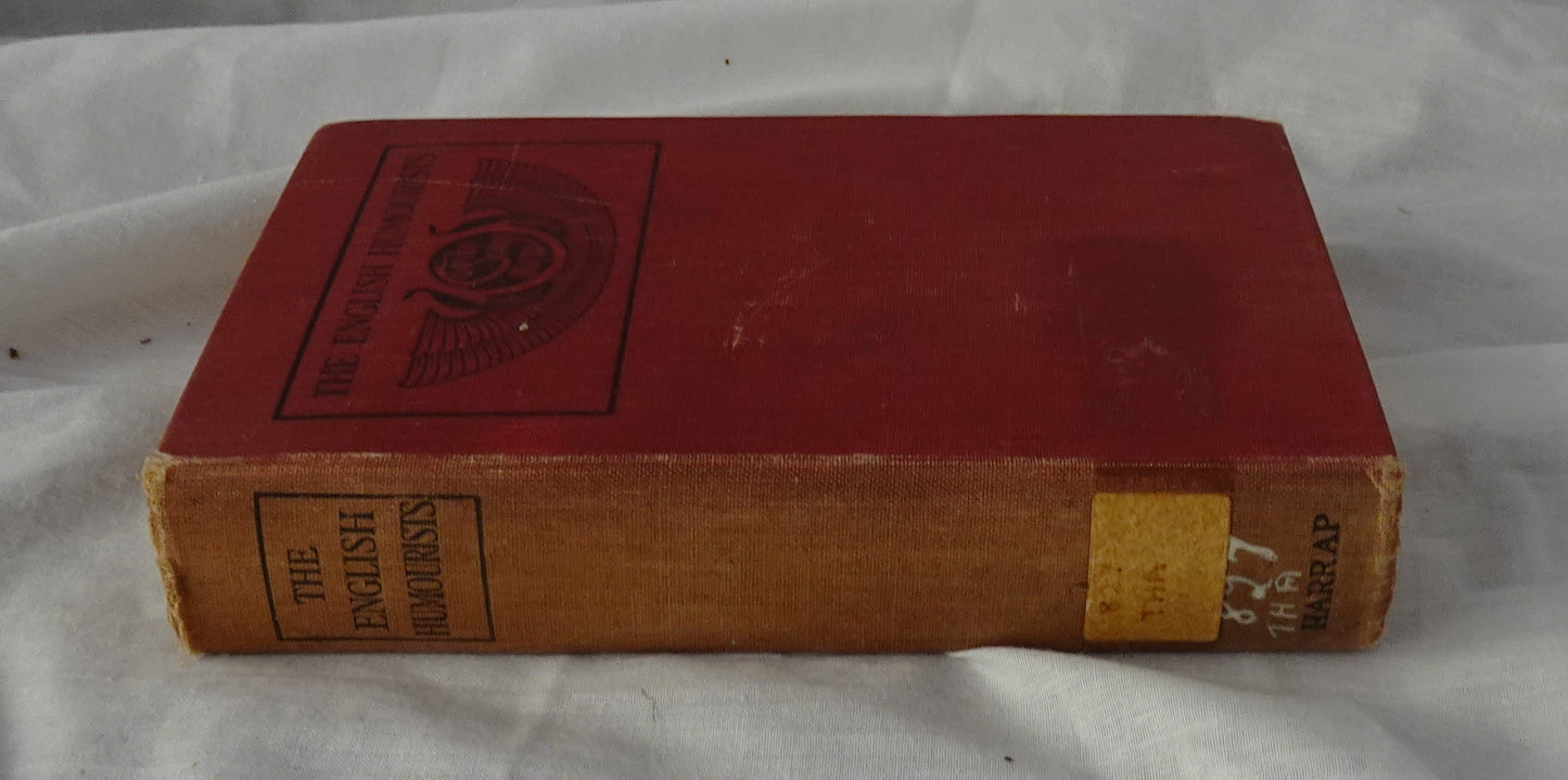The English Humourists of the Eighteenth Century by W. M. Thackeray