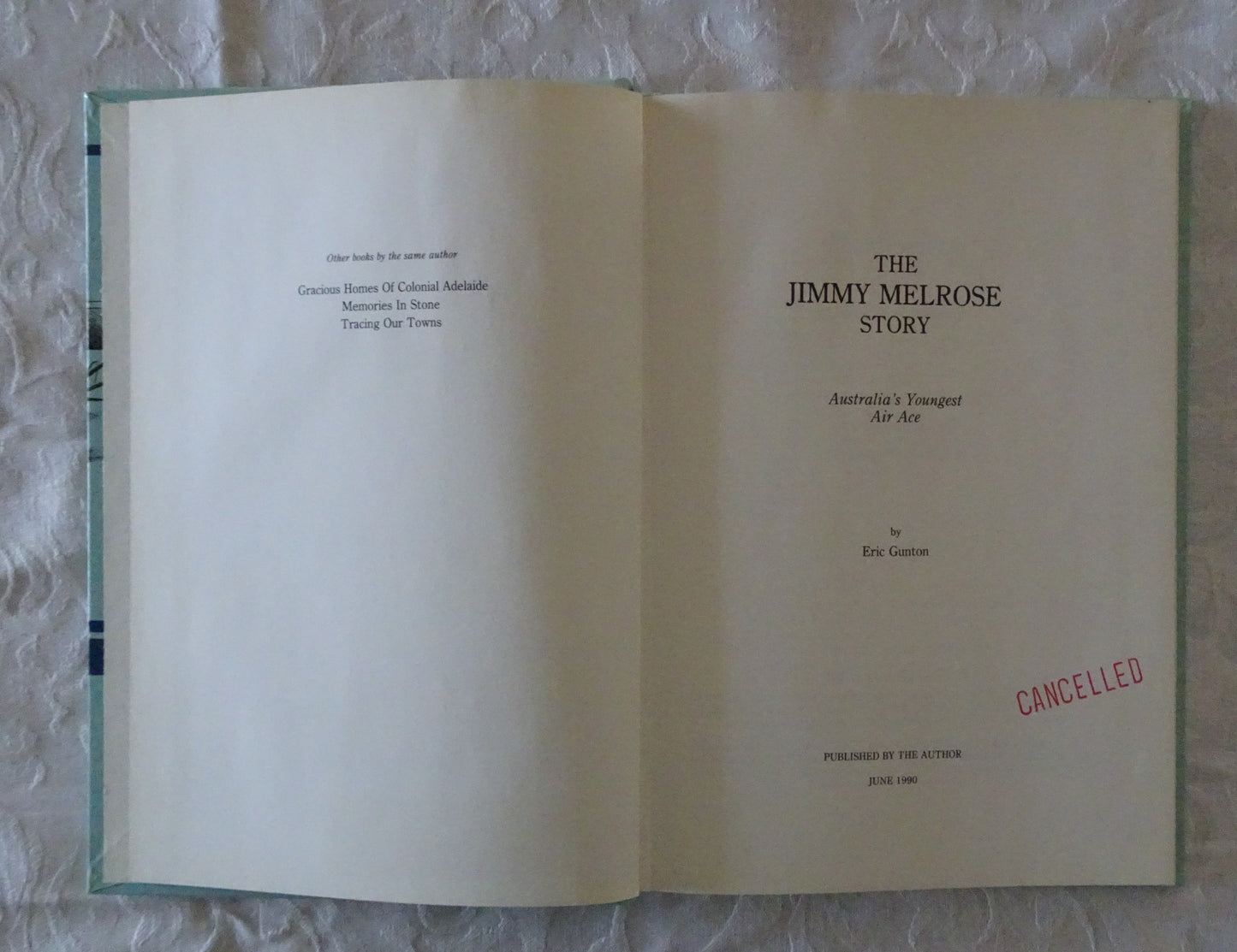 The Jimmy Melrose Story by Eric Gunton