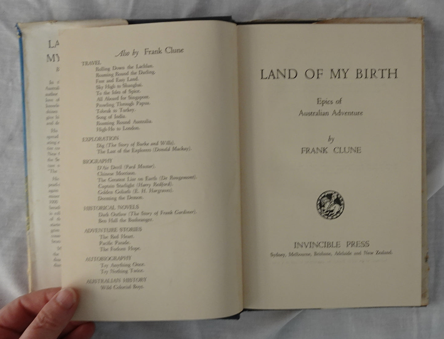 Land of My Birth by Frank Clune