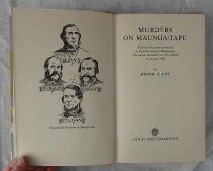 Murders on Maunga-tapu by Frank Clune