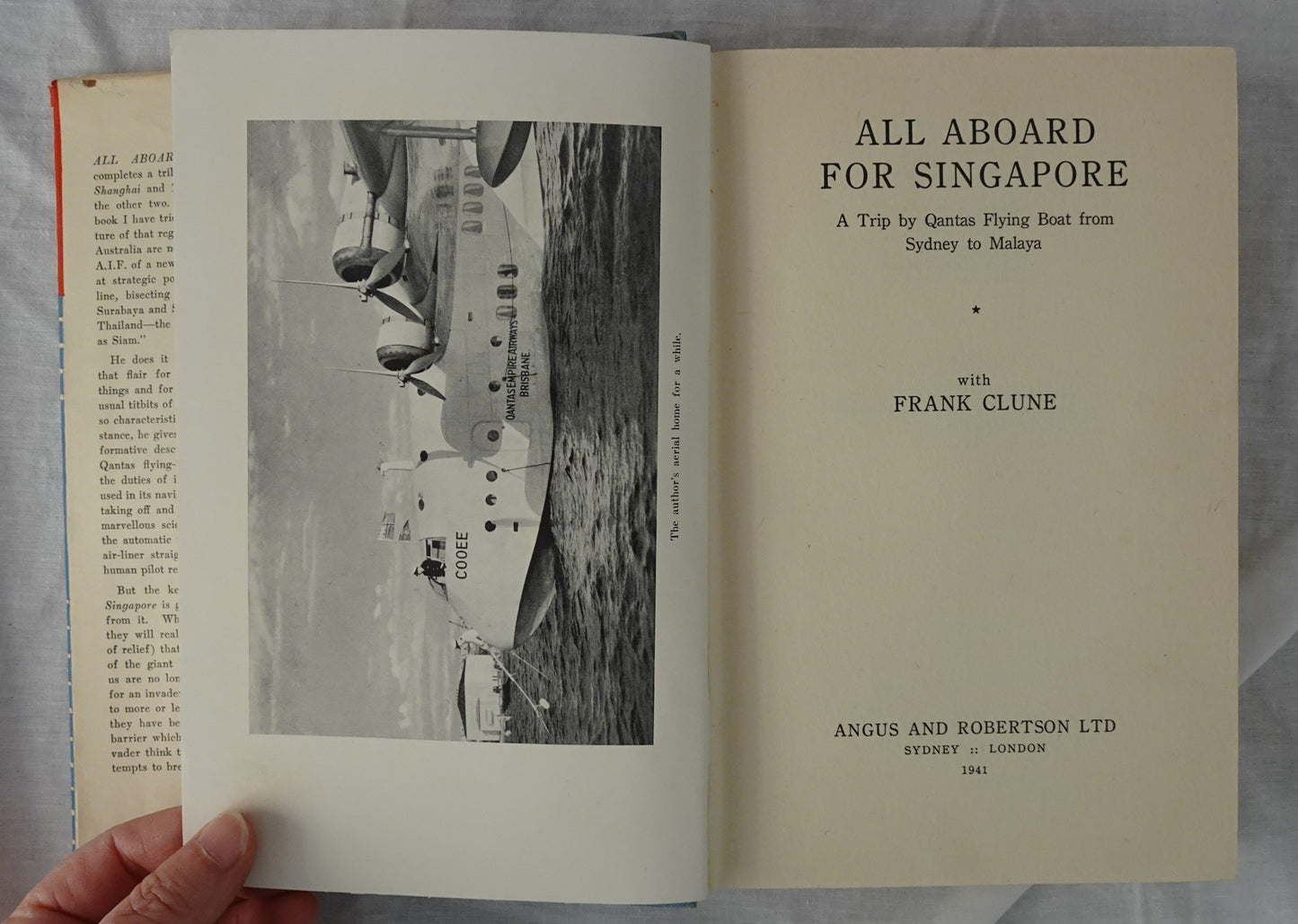 All Aboard for Singapore by Frank Clune