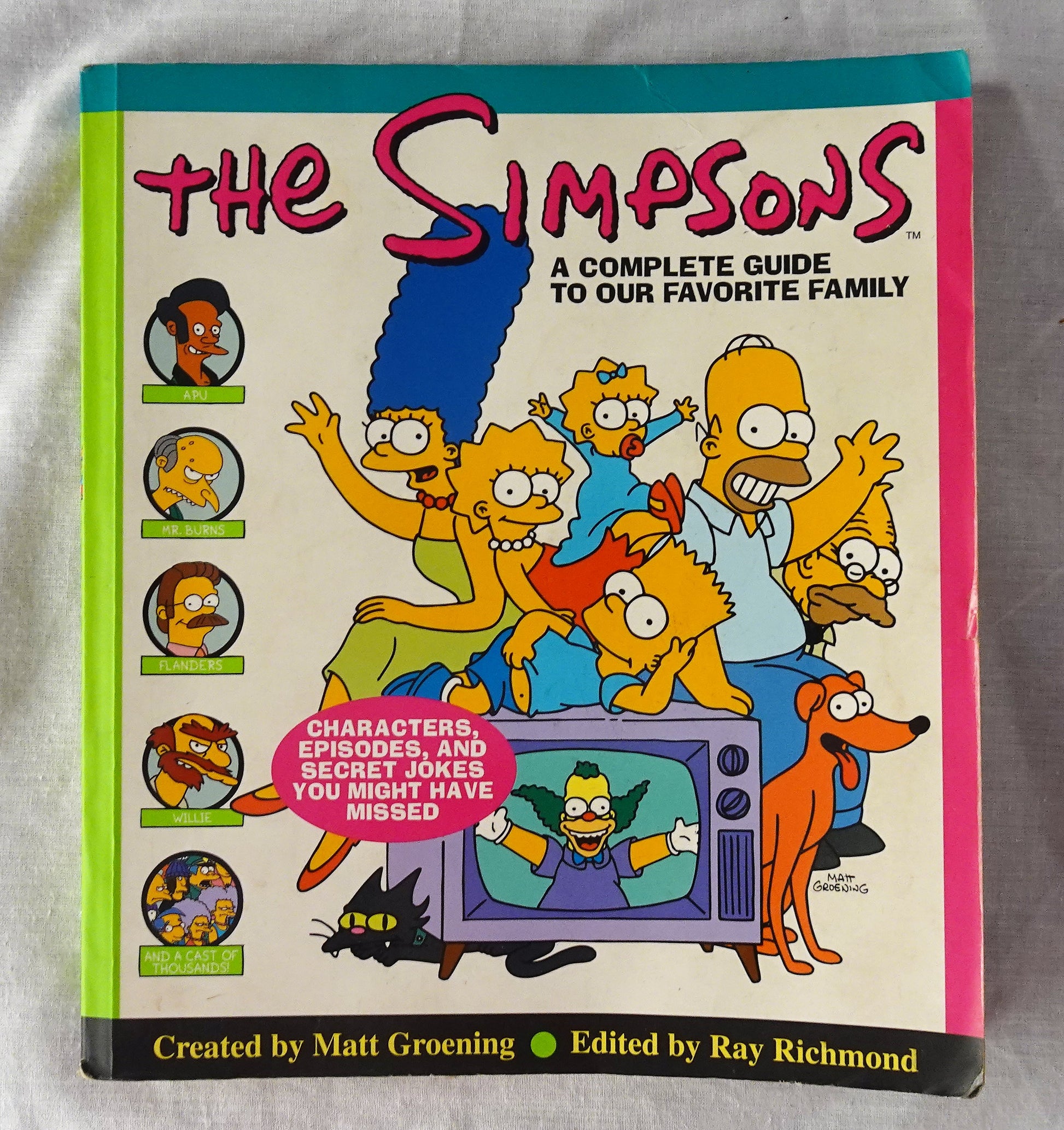The Simpsons  A Complete Guide to our Favorite Family  Created by Matt Groening  Edited by Ray Richmond and Antonia Coffman