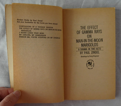 The Effect of Gamma Rays on Man-in-the-Moon Marigolds by Paul Zindel
