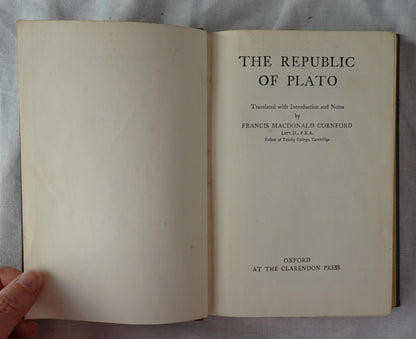 The Republic of Plato by Francis Macdonald Cornford