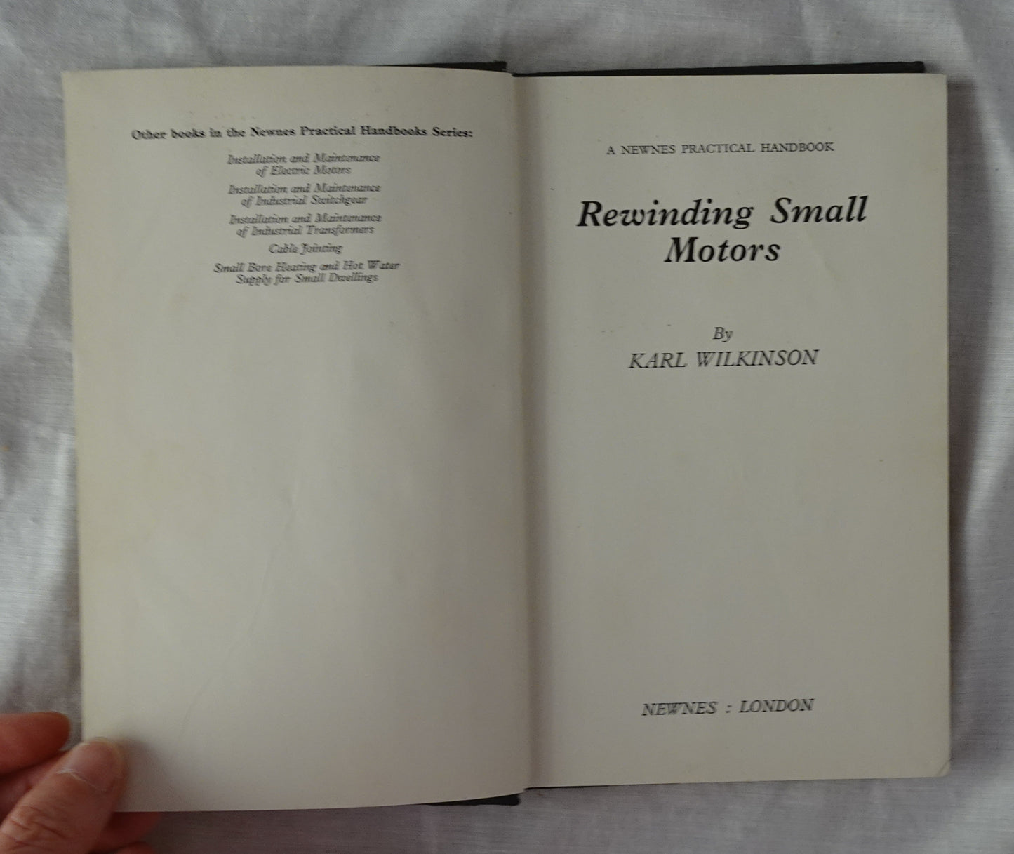 Rewinding Small Motors by Karl Wilkinson