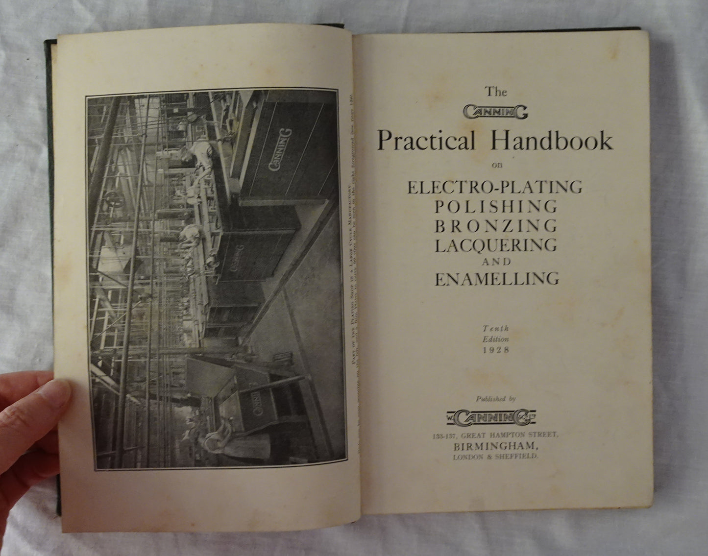 The Canning Practical Handbook on Electro-Plating
